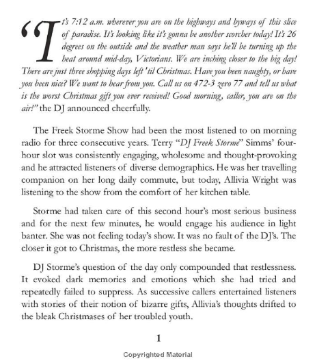Excerpt page featuring the Freek Storme Show from Dirty Gene: Rotten To The Bone